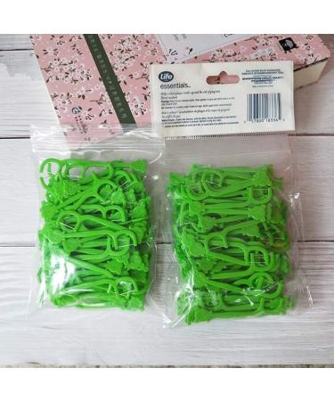 SUPVOX Bear Design Dental Floss Sticks - 100 Disposable Toothpicks for Kids - Eco-Friendly Dental Care Set (Green) - Buy Online on GoSupps.com