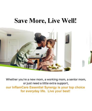 Moms For Nutrition InflamCare 3000MG Essential Synergy Women's Gluten Free - 60 Count - Buy Online on GoSupps.com