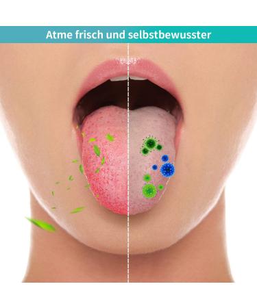 Boenfu Stainless Steel Tongue Cleaner Set - 3 Piece Tongue Scraper for Bad Breath & Oral Care - Buy Online on GoSupps.com