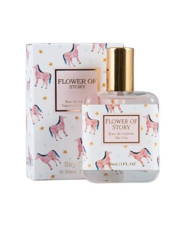 Flower Story Girl Student Ladies Perfume Light fragrance fresh 1oz (house OZ) 0.2 Ounce (Pack of 5) house
