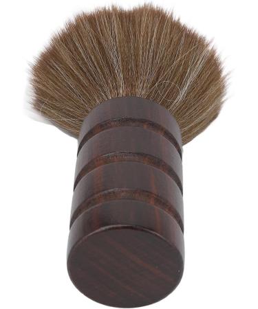 Dust Removal Brush for Neck and Face Professional Neck Hair Cleaning Brush Ergonomic Beech Handle Nylon Hair for Hairdresser for Home Salon - Buy Online on GoSupps.com