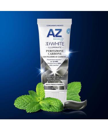 Buy 6x 3D White Perfecting Carbon Toothpaste 50ml - Brightening Effect & Free Culinary Keychain - International Shipping - Buy Online on GoSupps.com