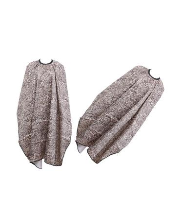 SUPVOX Leopard Waterproof Barber Cape - Hairdressing Salon Cape for Stylish Hair Cuts | International Shipping Available - Buy Online on GoSupps.com