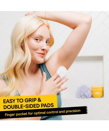 Meridian Ingrown Hair Pads - Razor Bump Treatment for Bikini Area | Daily Use for Men & Women | 30 Pads for Irritation & Dark Spot Reduction - Buy Online on GoSupps.com