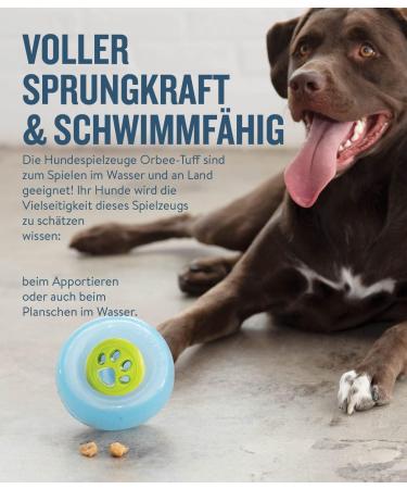 Outward Hound Planet Dog Orbee-Tuff Nooks - Paw Print Dog Treat Toy - Green (Compatible with Snoop) - International Shipping Available - Buy Online on GoSupps.com