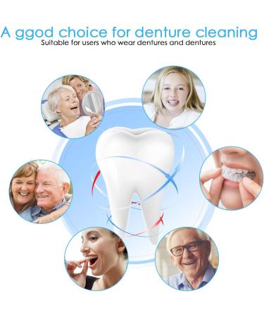 Cozlly Prosthesis Box | Storage & Cleaning for Dentures & Prostheses | Durable Containers with Brush - Buy Online on GoSupps.com