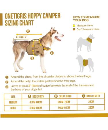 OneTigris Dog Backpack for M/L Size Dogs - Durable Camping & Hiking Tear-Resistant Backpack in Brown - Perfect for Outdoor Adventures - Buy Online on GoSupps.com