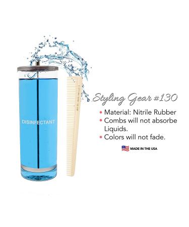 Styling Gear 130.7 In. Barber Cutting Combs: Tapered All-Purpose Combs for Hair Stylists - 3 Pcs - Buy Online on GoSupps.com