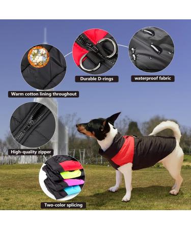 Shinmax Waterproof Dog Coat - Warm Winter Jacket for Small Medium & Large Dogs | Puppy Clothing & Vest - Buy Online on GoSupps.com