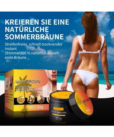 Braun Tanning Cream - Premium Tanning Accelerator for Fast & Effective Results in Sunbeds | Buy Internationally - Buy Online on GoSupps.com