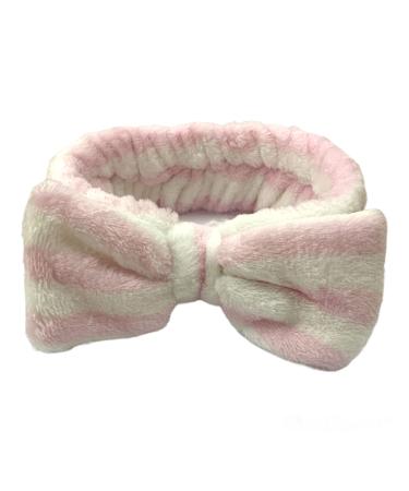 The Accessory Makeup Headband Fleece Fluffy Hairband Bath Shower Spa - By CS Beauty