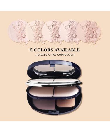 Compact Pressed Powder Foundation 38g Compact Waterproof Adjustment with Mirror Pressed Face Moisturizing Makeup Powder Long Lasting Makeup Loose Powder - Buy Online on GoSupps.com