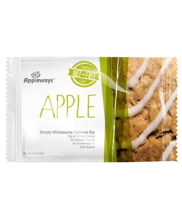 Appleways Whole Grain Apple Oatmeal Bar | 2.4 Oz | Pack of 12