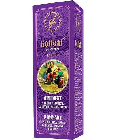 GoHeal Ointment - Clinically Proven for Non-Healing Wounds, Bed Sores, Pressure Sores, Venous Ulcers, and More - Buy Online on GoSupps.com