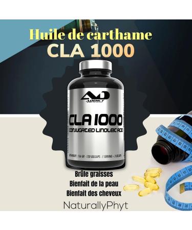 Powerful Fat Burners | Fat Burner | Fat Burner | Powerful Fat Burner | CLA | Fat Burner | CLA 1000 | 400 Capsules | Addict Sport Nutrition - Buy Online on GoSupps.com