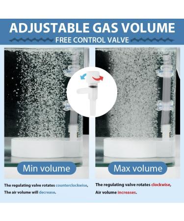 Flintronic Nano Aquarium Air Stone - Ultra Quiet Aerator for Ponds & Aquariums | Tiny Bubbles for Enhanced Oxygen (100mm) - Buy Online on GoSupps.com