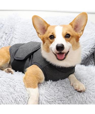 Felenny Dog Anxiety Vest Breathable Soft Clothes Wrap Shirt Relief Calming Coat for Small Medium Large Dogs XXL - Buy Online on GoSupps.com