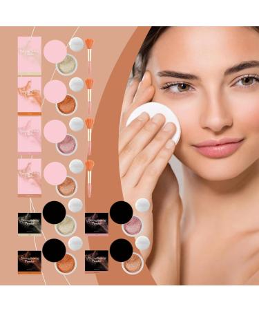 Allaura Make-Up Fixing Powder Allaura Mattifying Powder Allaura Beauty Blurring Powder Allaura Beauty Pink Setting Powder Oil Control Setting Powder for All Skin Tones (Pink 6G) - Buy Online on GoSupps.com