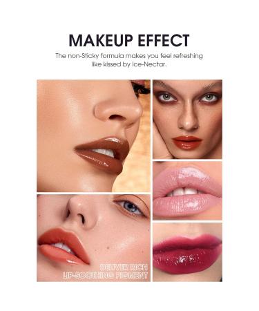 12 Colors Tinted Lip Gloss Set - Hydrating Moisturizing Liquid Lipsticks Waterproof Glow Oil Rich Color Lip Gloss for Women & Girls - 2024 - Buy Online on GoSupps.com