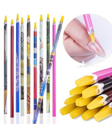 Self Adhesive Resin Rhinestones Picker Pencil Nail Art Gem Crystal Pick up Tool Rhinestone Pickup Pen Long 10Pcs Picker Pen for Rhinestones(10pcs) - Buy Online on GoSupps.com