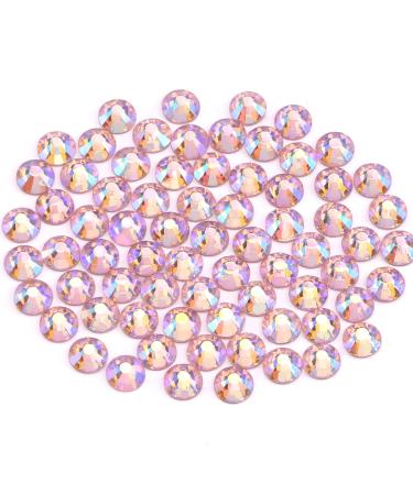 Yhmq du 2160pcs pieces of rhinestones nail crystals + rhinestones for nails crystal lt.roseab + SS20 (4.6 + 4.8mm) lt.rosaB SS20-2160PCs