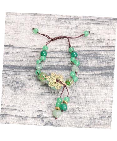 CALLARON 2 Pcs Retro Brace Lace Bead Bracelet for Women Ethnic Bracelet Creative Bead Bracelet Women's Bracelets Adjustable 25.5*2cm Green - Buy Online on GoSupps.com