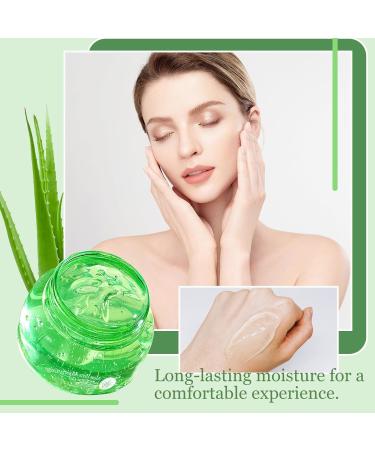 Pure Aloe Vera Gel for Body & Face - Deep Moisturizing Lotion for All Skin Types | Hydrating Non-Greasy Aloe Vera Gel for Men & Women - Shop Now - Buy Online on GoSupps.com
