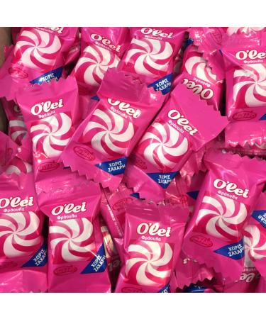Casa O'Lei Cream and Strawberry Flavour Sweets Sugar Free 1kg Gluten Free