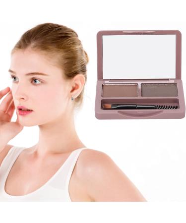 Yinhing Eyebrow Powder SweatProof Long Lasting Makeup with Double Brush for Easy Color Application and AllDay Wearing 02 Gray Brown 25 G - Buy Online on GoSupps.com