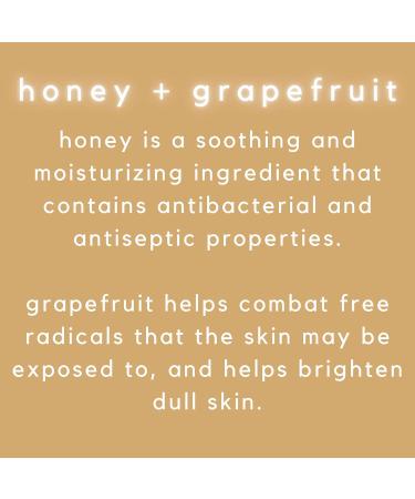 Daily Exfoliating Face Wash Scrub | Antioxidant Facial Exfoliator with Honey & Grapefruit | Skin Repairing 5.1 fl oz - International Shipping Available - Buy Online on GoSupps.com