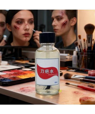  MFYOUPK Liquid Scar Makeup | 30ml Safe Cosplay Body Paint - Liquid Scar Cosplay Makeup for Escape Room Theater Performance Short Film Carnival - Buy Online on GoSupps.com