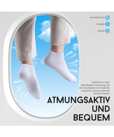 Buy Tanstc 10 Pairs Low-Cut Cotton Sneakers Socks for Men & Women | Breathable Anti-Slip Sports Running & Hiking Socks | Sizes 35-50 - Perfect for Tennis & Work - Buy Online on GoSupps.com