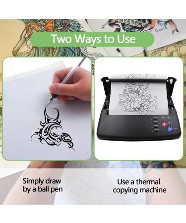 35 Sheets Tattoo Transfer Paper for Tattoo Stencil - High-Quality Tattooing Supplies - Buy Online on GoSupps.com