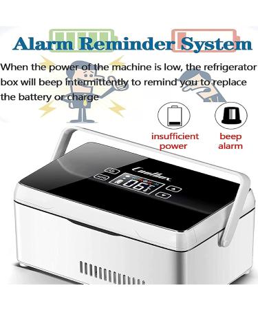Portable Insulin Refrigerated Box Insulin Travel Case 2-8 Drug Reefer Travel Case Rechargeable Battery Mini Medicine Refrigerator Car USB Charger Drug Reefer ButtonModel-ThreeBatteries - Buy Online on GoSupps.com