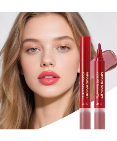  Generisch Combined lip oil and lipstick set - Glossy colored oil with a plumping effect for women girls and friends - Buy Online on GoSupps.com