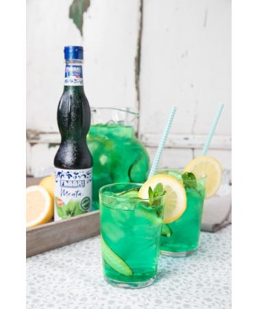 Fabbri Flavoring Syrup Mint Made in Italy 18.9 Ounce (560ml) - Buy Online on GoSupps.com