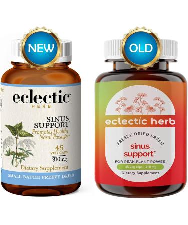 ECLECTIC INSTITUTE Sinus Support | 45 CT | 310mg Freeze Dried Fresh | Peak Plant Power - Buy Online on GoSupps.com