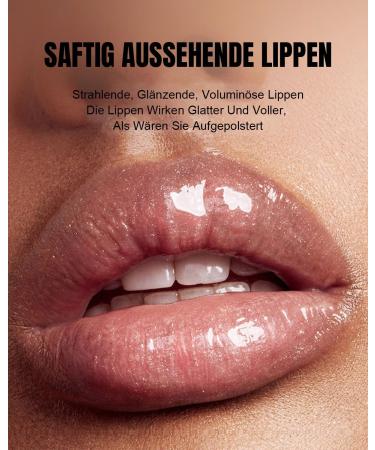 ARCHIDATE Lip Gloss Long Lasting Moisturizing Lip Gloss with Hyaluronic Acid Light and NonSticky Lip Plump and Dimensional Glow Lip Oil with Mirror Finish Lip Makeup for Women and Girls - Buy Online on GoSupps.com