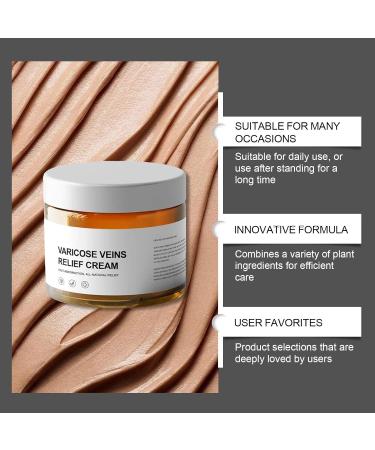  Orgrul Varicose Vein Cream Varicose Vein Relief MediLisk Cream for varicose veins Relief cream for varicose veins cream to relieve varicose veins (2) - Buy Online on GoSupps.com