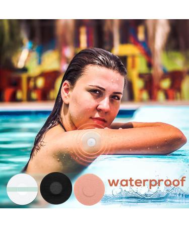 30th Waterproof Breathable Sensor Covers for Freestyle Libre 2/3 - Glue-Free Design for Swimming & Showering - Buy Online on GoSupps.com