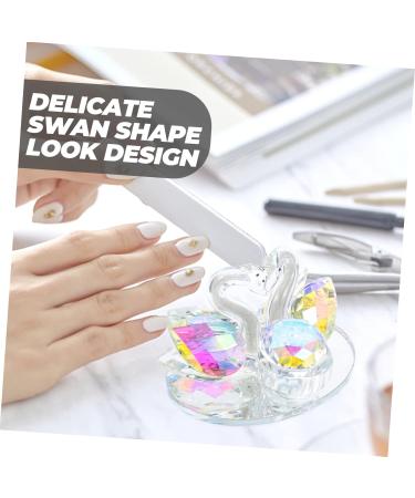 Ipetboom 1pc Nail Art Crystal Cup Manicure Supplies Clear Nail Polish Crystal Nail Cup Nail Art Liquid Bowl Crystal Nail Art Cup Manicure Glass Cup Powder Plate Acrylic Crystal K5 - Buy Online on GoSupps.com