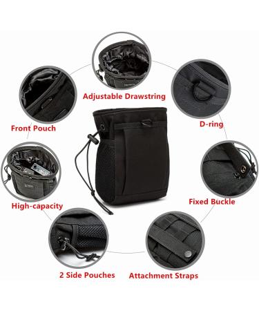 Climbing Chalk Bag with Quick-Clip Belt and 3 Pockets | Rock Climbing & Gymnastics Equipment - Buy Online on GoSupps.com