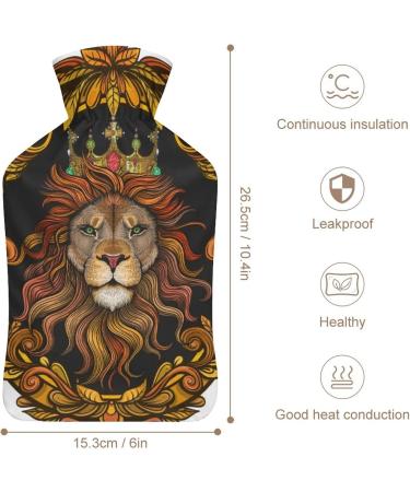 Cooler Hot Water Bottle with Plush Cover - Hand Warmer for Adults & Children | 26.5x15.3cm - Shop Now for International Shipping! - Buy Online on GoSupps.com