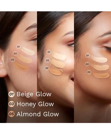 Pilgrim Beige Glow BB Cream SPF 50 PA++++ with Vitamin C | Medium Skin Tone | Lightweight Matte Makeup for Daily Wear Sheer Coverage & Smooth Finish | 1.01 Fl Oz (30ml) - Buy Online on GoSupps.com