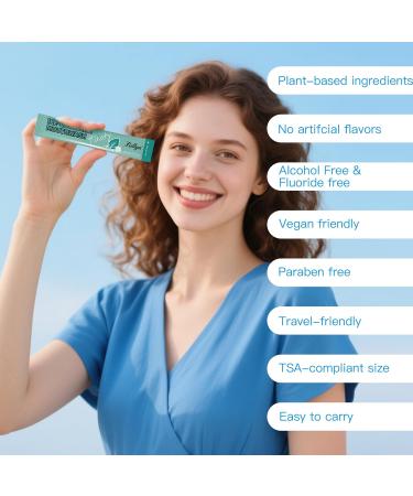 Mouthwash Travel Size Individual Mini Mouthwash Alcohol Free Cool Mint for Fresh Breath Oral Care Teeth & Gum Health TSA Compliant Portable Packets to Go 0.41 Fl Oz x 20 Packs Ice Mint - Buy Online on GoSupps.com