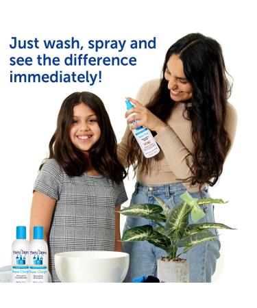 Fairy Tales Tangle Tamer Super Charge Bundle - Kids Detangling Shampoo & Static Free Spray - 12 oz (2 Pack) - Buy Online on GoSupps.com
