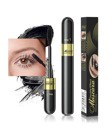 Tubing Mascara Waterproof & Smudge-Proof - Long-Lasting Mascara for Length and Volume  No Flaking and No Clumping  Curling Eyelashes  Vegan and Cruelty Free  Black (Pack of 1)