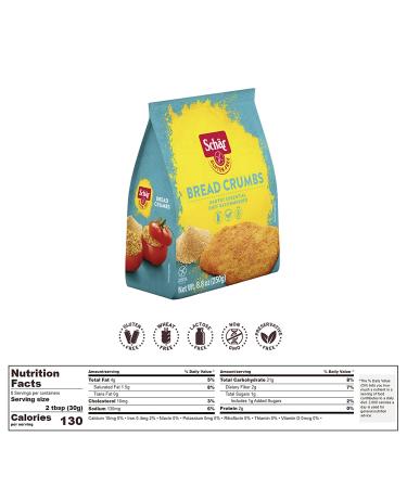 Schar Gluten Free Bread Crumbs - 8.8 oz | Perfect for Cooking & Baking - Buy Online on GoSupps.com