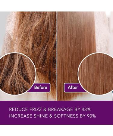 Dermgenix Daily Hair Serum Capsules Advanced Keratin and Ceramide Repair Formula for Damaged and Frizzy Hair (50 ct) Purple - Buy Online on GoSupps.com