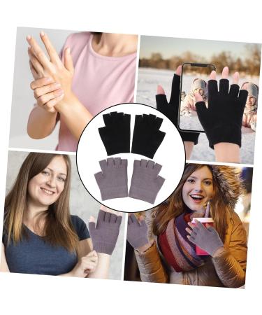 minkissy 6 Pairs Half Finger Moisturizing Gloves Sleeping Gloves Essential Oil Gloves Lotion Gloves Overnight Touch Screen Gloves Moisturizing Gloves for Women Apparel Gel Spa Miss - Buy Online on GoSupps.com